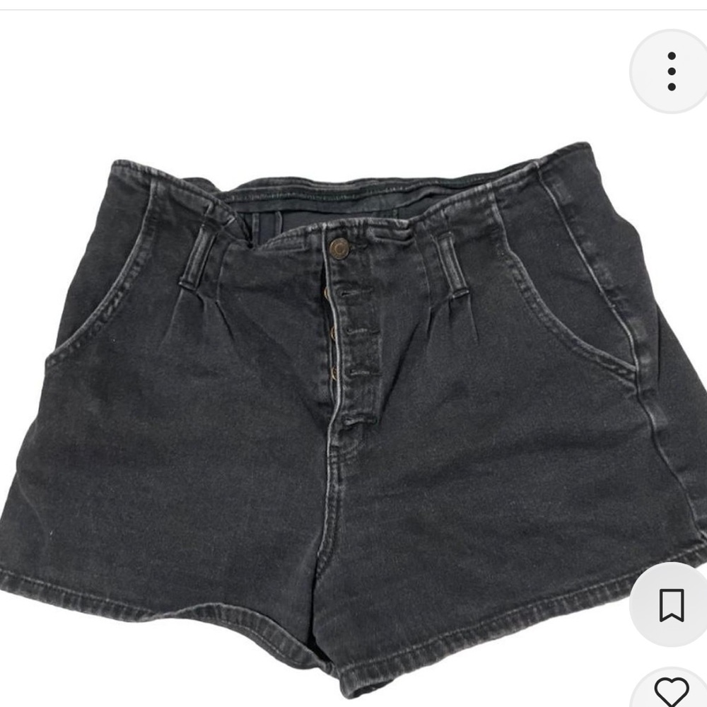 American Eagle Outfitters Black Jean Shorts